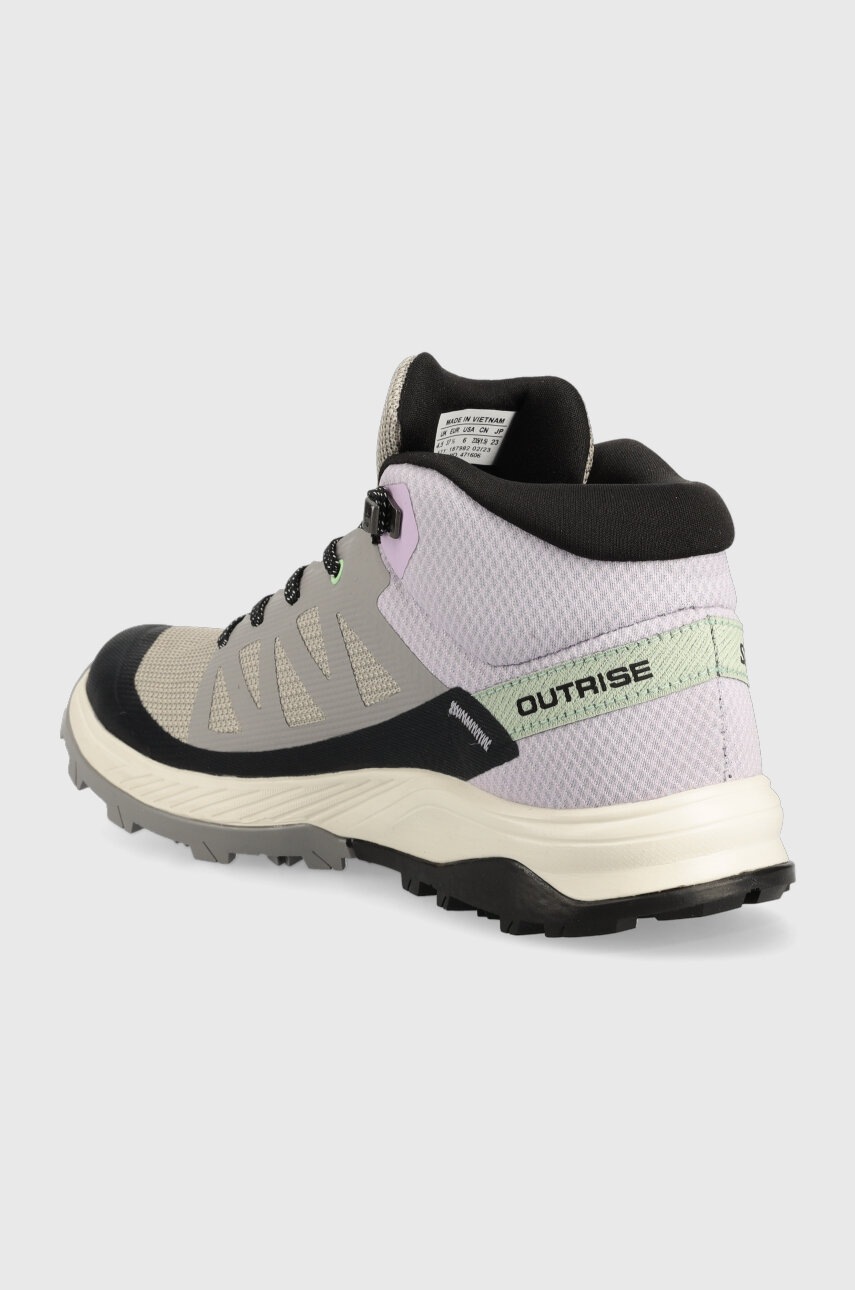 Παπούτσια Salomon Outrise Mid GTX Outrise Mid GTX χρώμα: γκρι IC0434 L47160600 φωτογραφία