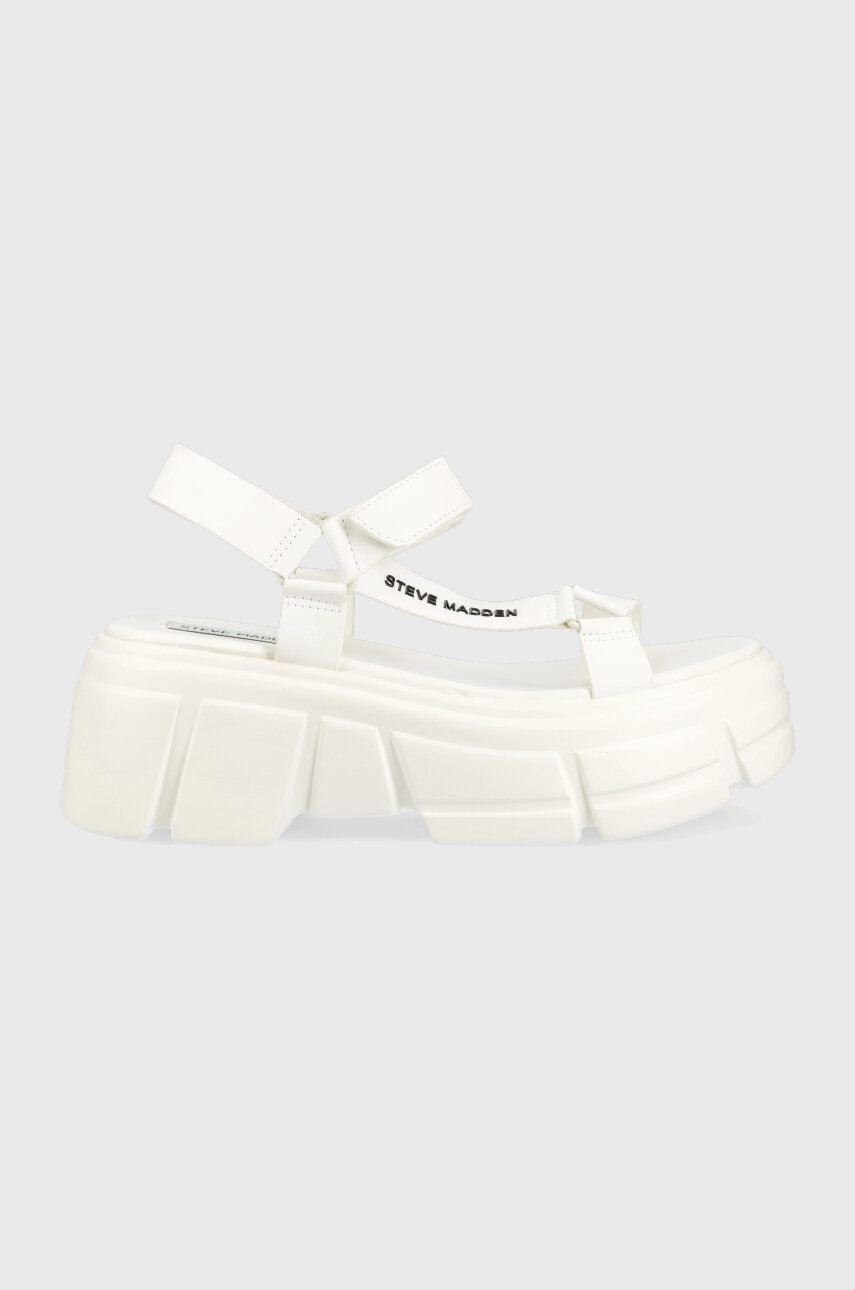 

Сандалі Steve Madden Assertive жіночі колір білий на платформі SM11002461