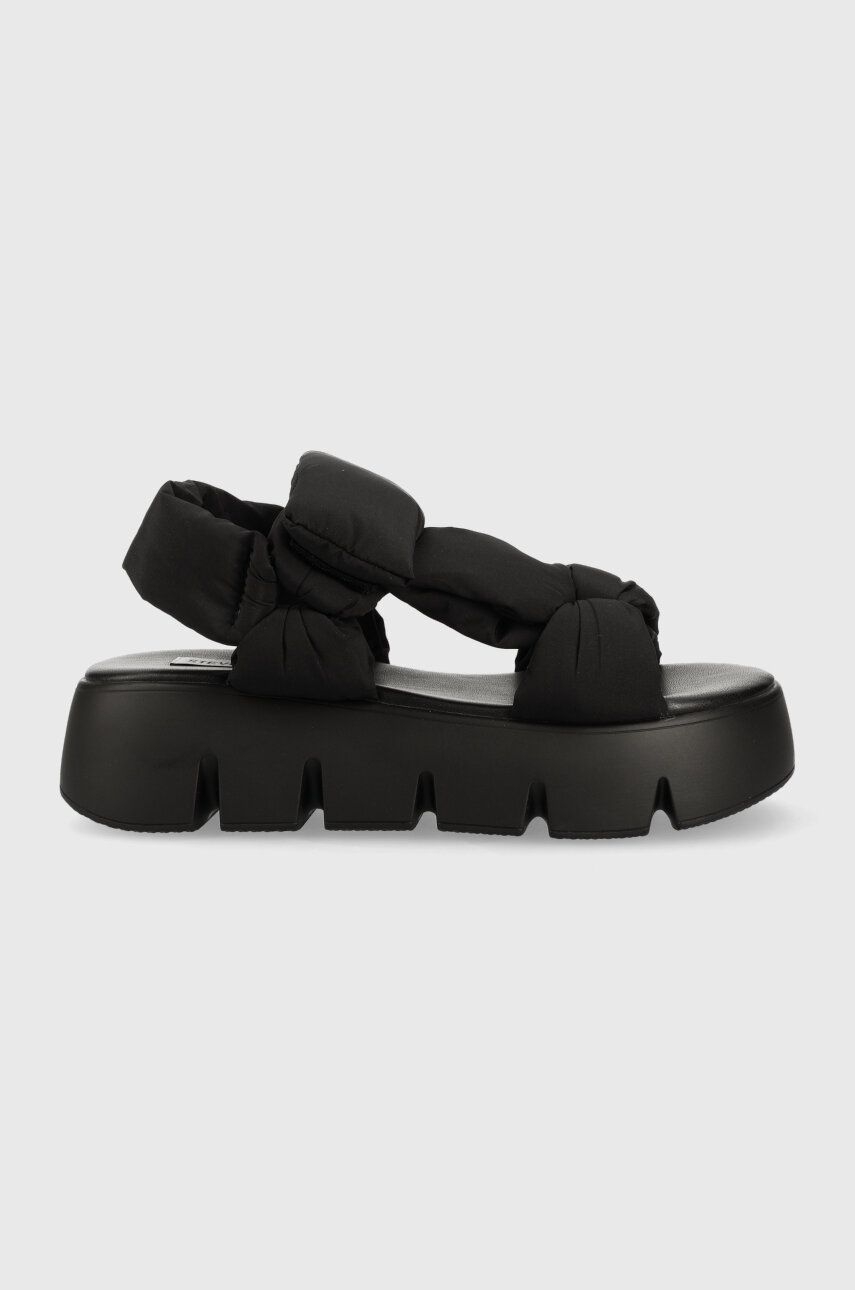 Steve Madden sandale Bonkers femei, culoarea negru, cu platforma, SM11002465