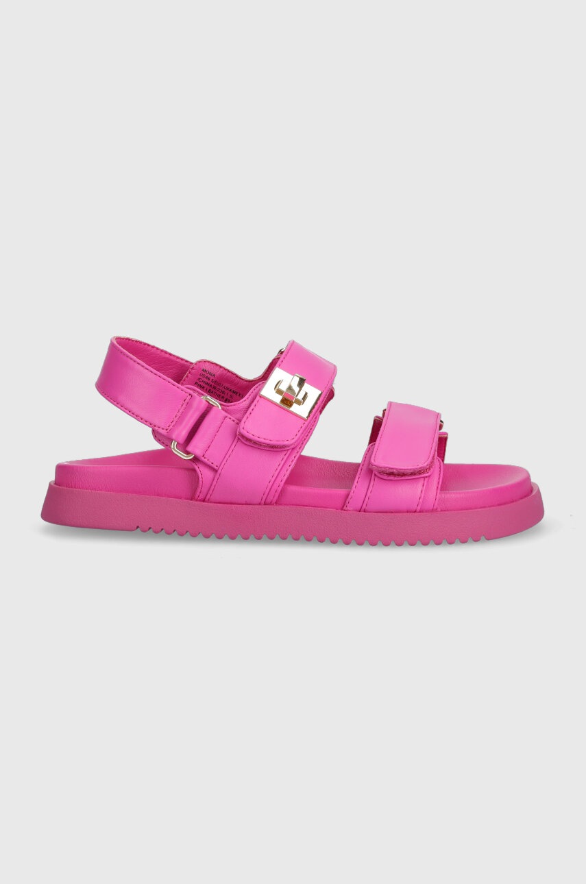 

Кожаные сандалии Steve Madden Mona женские цвет розовый SM11002535