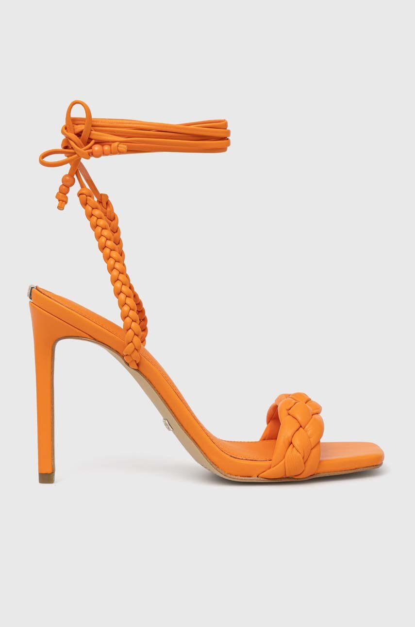Sandály Guess BINGO oranžová barva, FL6BNG ELE03 - oranžová -  Svršek: Umělá hmota Vnitřek