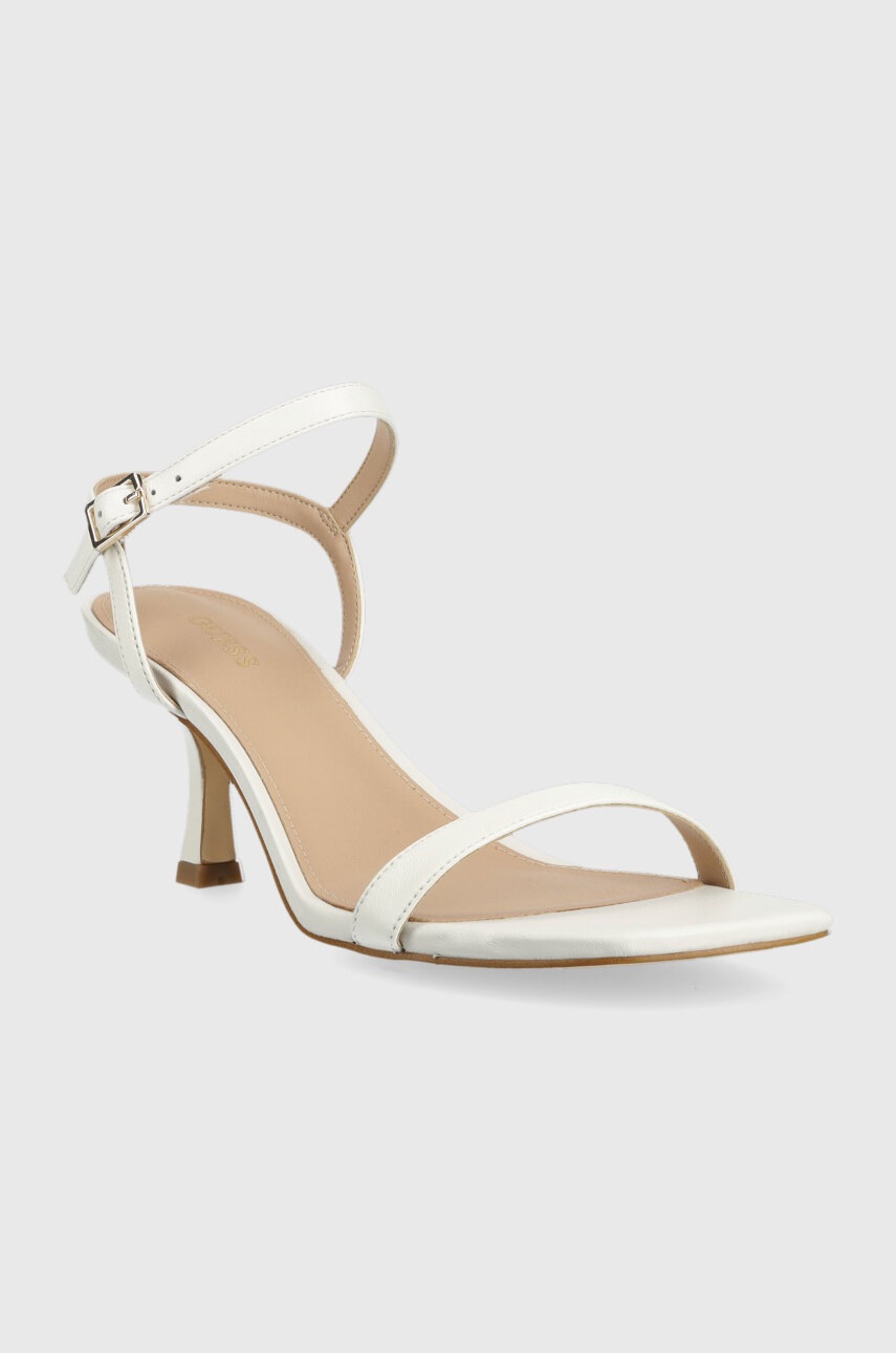

Кожаные сандалии Guess RIMIA2 цвет белый FL6R2M LEA03