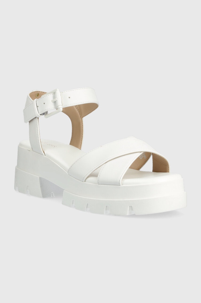 

Сандалии Guess WALEE женские цвет белый на платформе FL6WLE ELE03