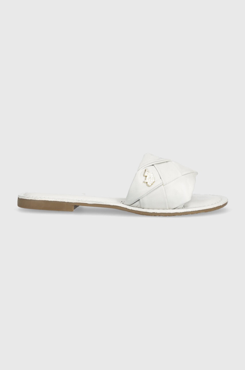 

Кожени чехли U.S. Polo Assn. LINDA в бяло LINDA003D, Бял