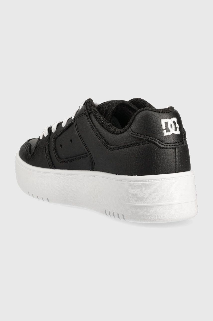 DC Sneakers Din Piele Culoarea Negru