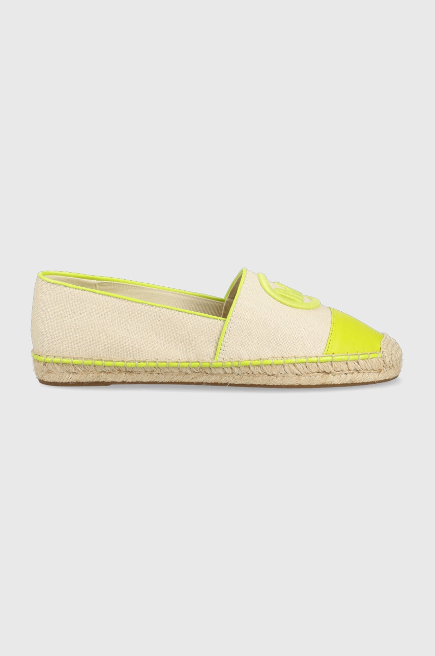 Levně Espadrilky MICHAEL Michael Kors Kendrick zelená barva, 40S3KNFP1D