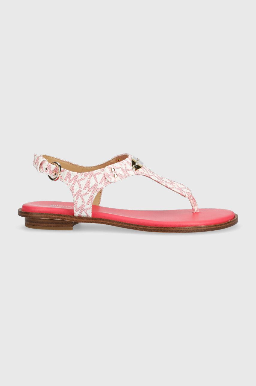 MICHAEL Michael Kors sandale MK femei, culoarea roz, 40R5MKFA1B