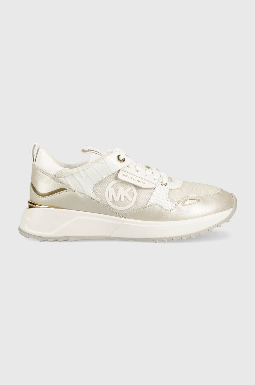 MICHAEL Michael Kors sneakers Theo culoarea auriu, 43S3THFP1D