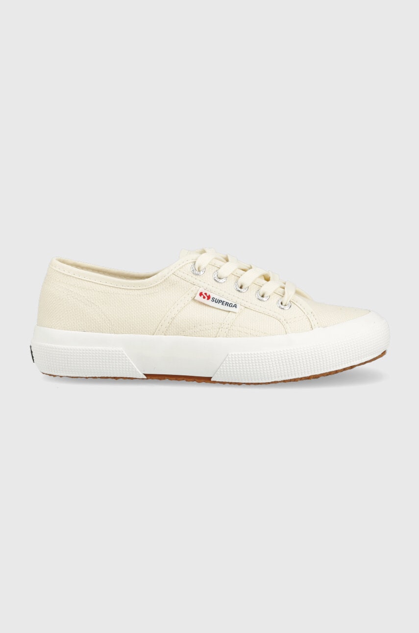 Levně Tenisky Superga 2750 COTU CLASSIC dámské, béžová barva, S000010