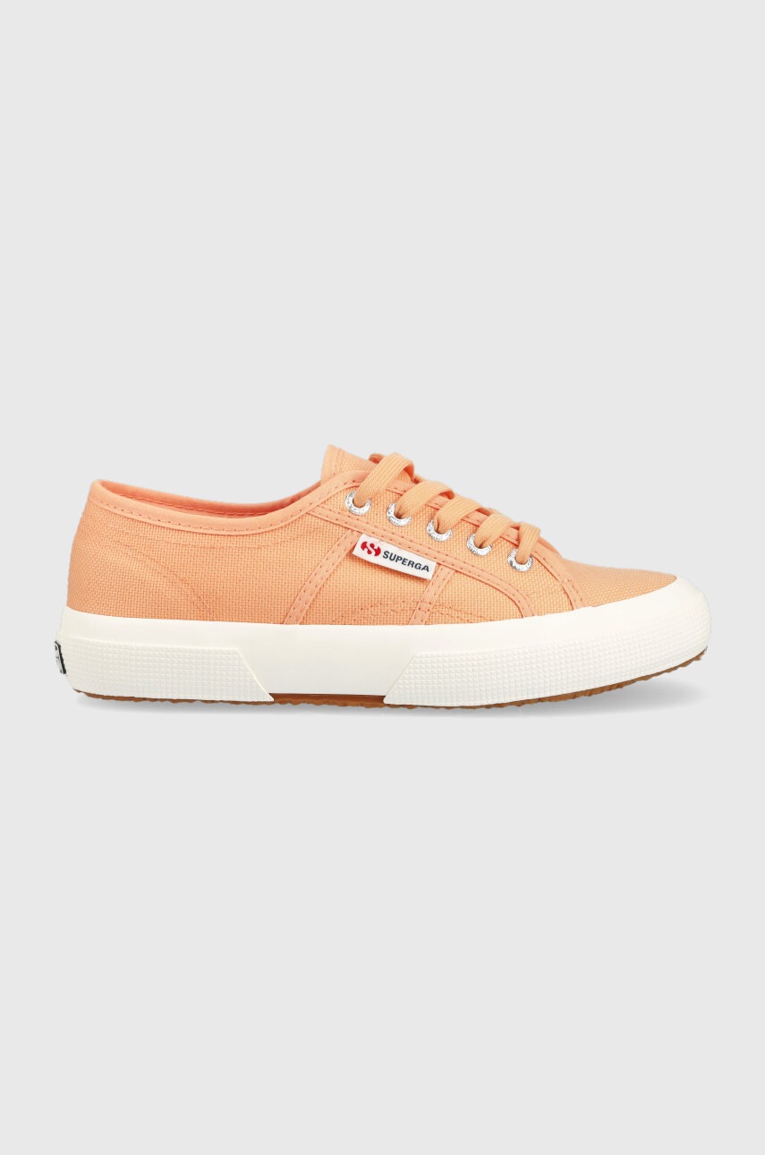 E-shop Tenisky Superga 2750 COTU CLASSIC dámské, oranžová barva, S000010