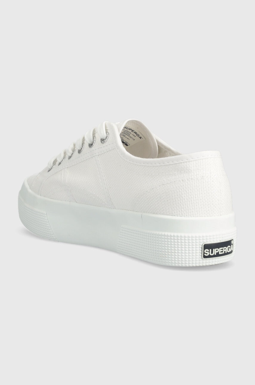 Superga Tenisi 2740 PLATFORM Femei, Culoarea Alb, S21384W