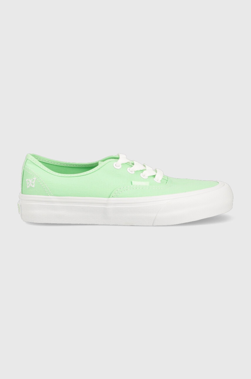 

Кеды Vans Authentic VR3 женские цвет зелёный VN0005UDBLZ1