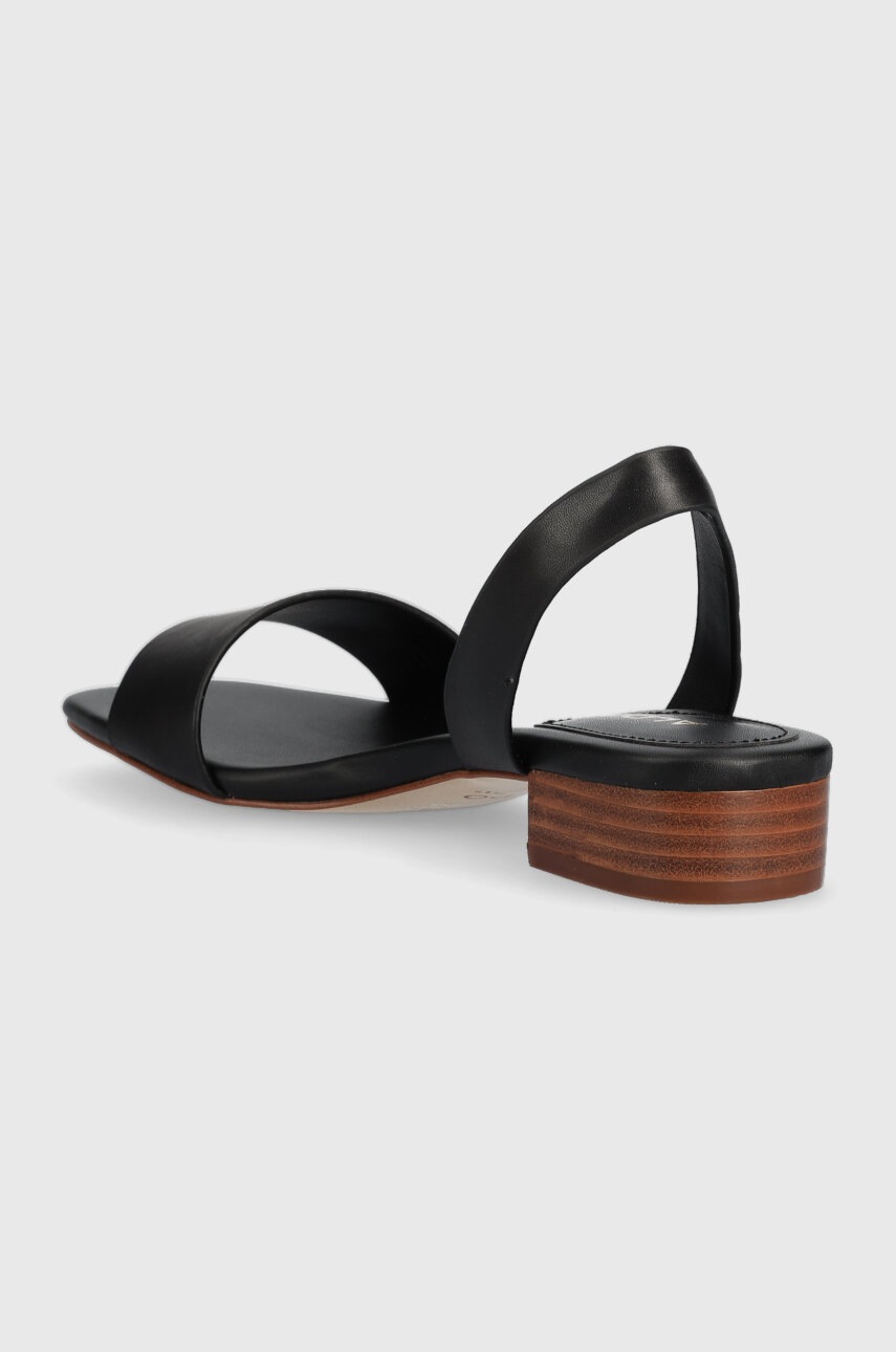 Aldo Sandale De Piele Dorenna Femei, Culoarea Negru, 13578728.Dorenna