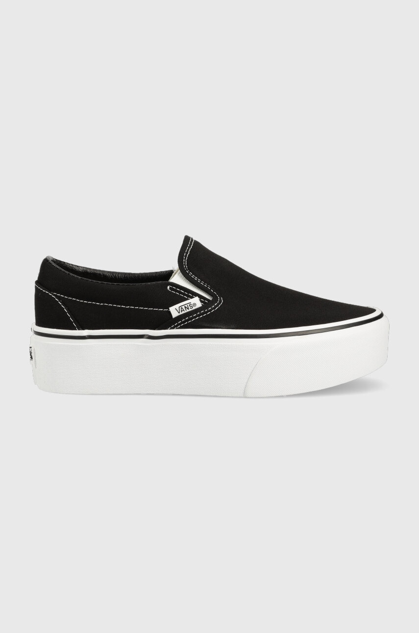 Vans Tenisi Classic Femei, Culoarea Negru, Vn0a7q5rbmx1 Vn0a7q5rbmx1-blkwh