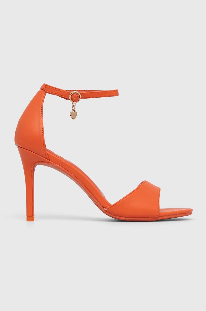 Sandály Mexx Leyla oranžová barva, MXTY017501W - oranžová -  Svršek: Umělá hmota Vnitřek: 