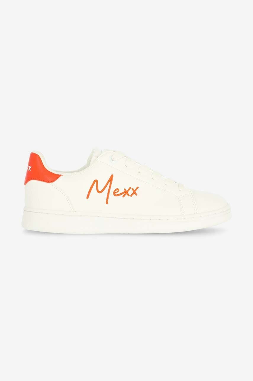 Sneakers boty Mexx Glib bílá barva, MXQP047202W - bílá -  Svršek: Umělá hmota Vnitřek: Umě