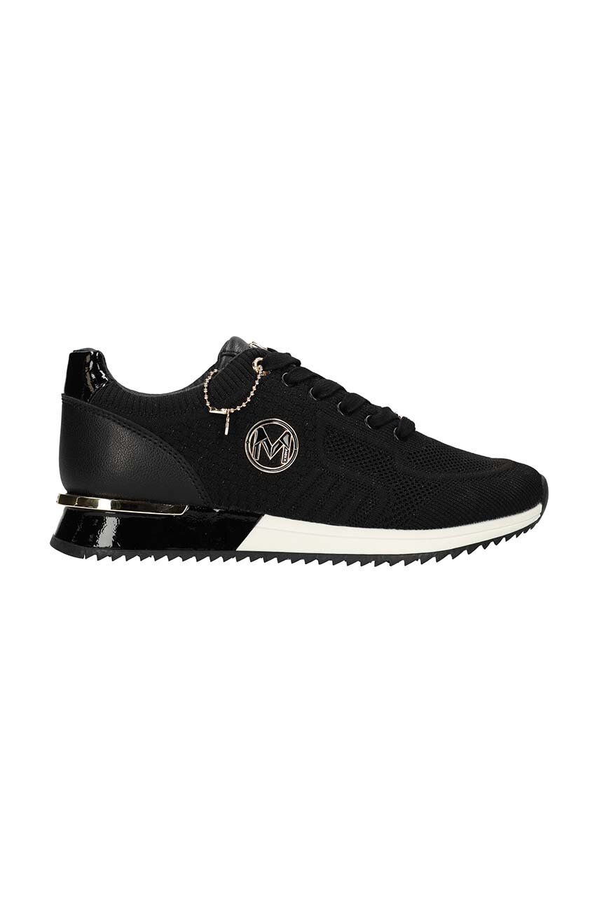 Sneakers boty Mexx Gitte Glitter černá barva, MXK040001W - černá - Svršek: Textilní materiál