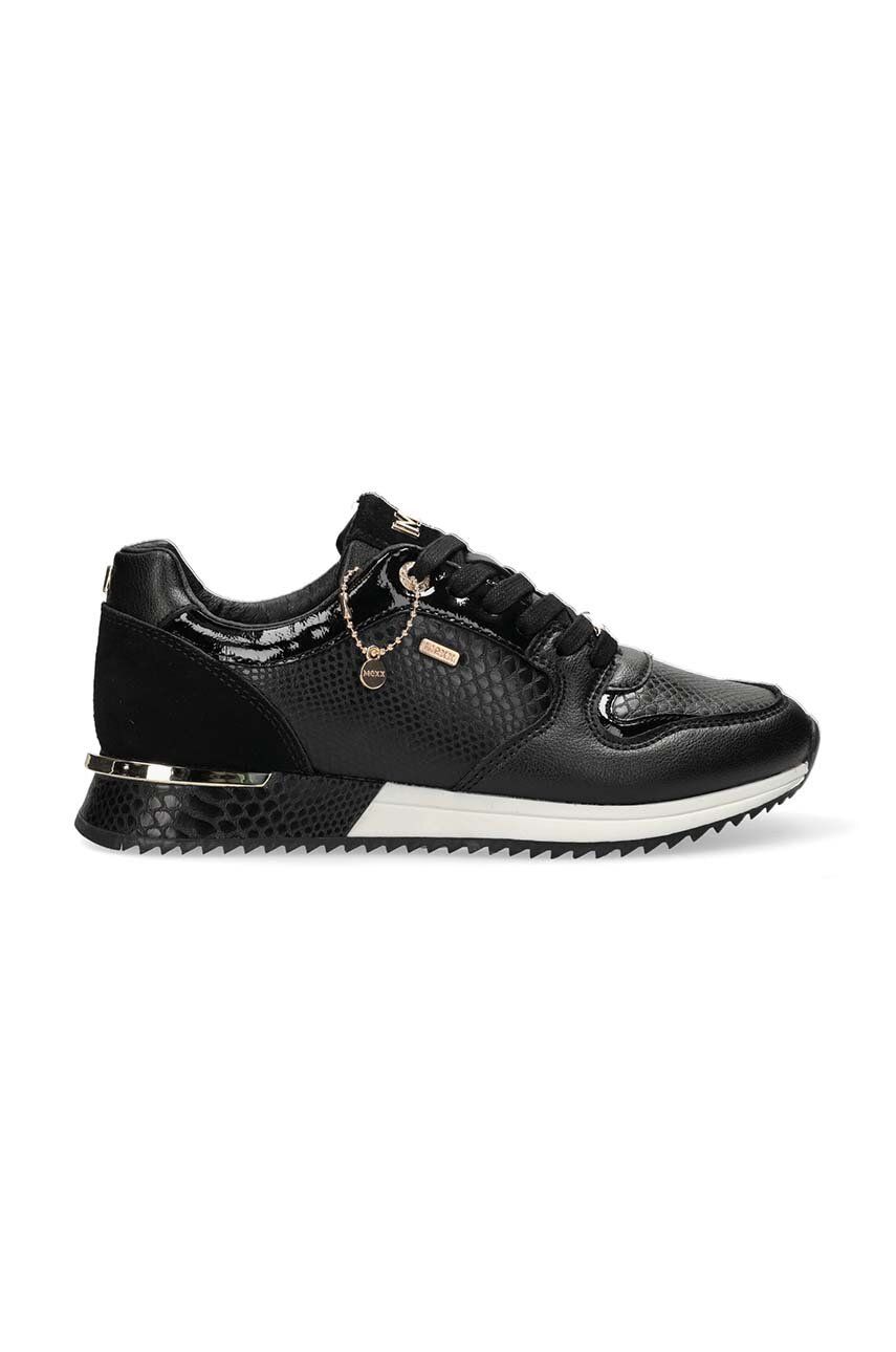 Sneakers boty Mexx Fleur černá barva, MXK039902W - černá -  Svršek: Umělá hmota