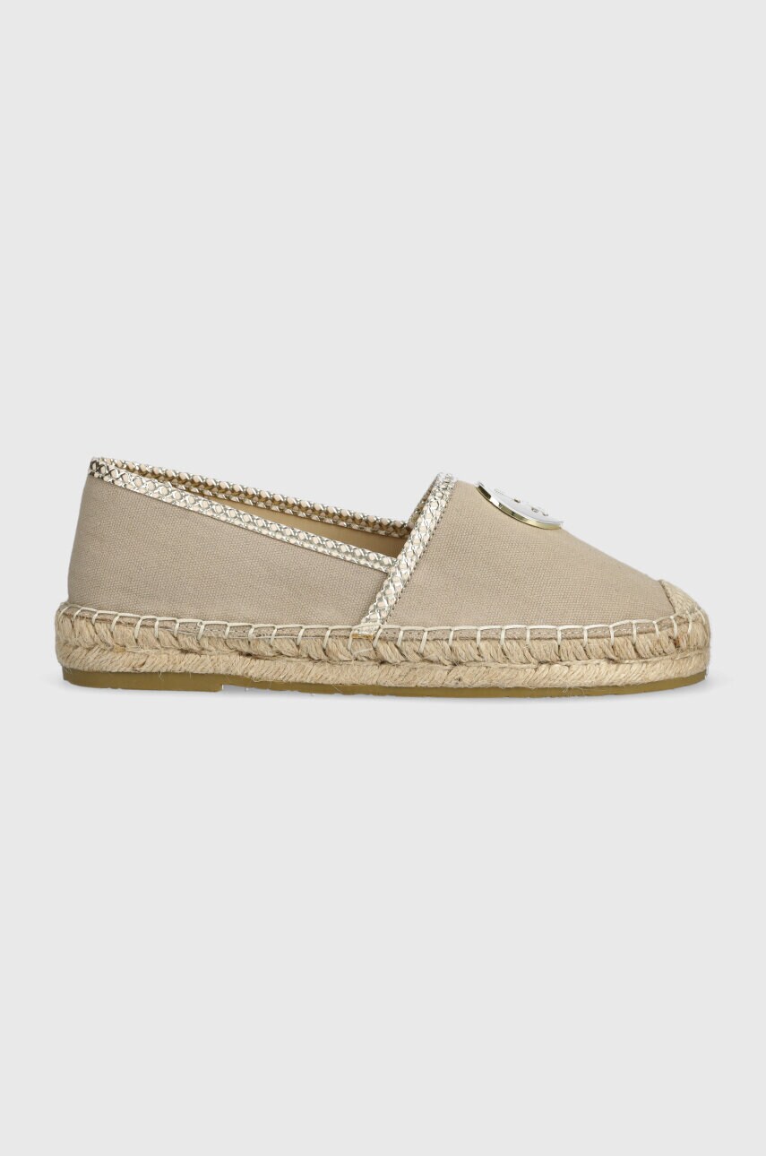 Espadrilky Liu Jo VERA 05 béžová barva, SA3075TX30401127 - béžová -  Svršek: Textilní materiál