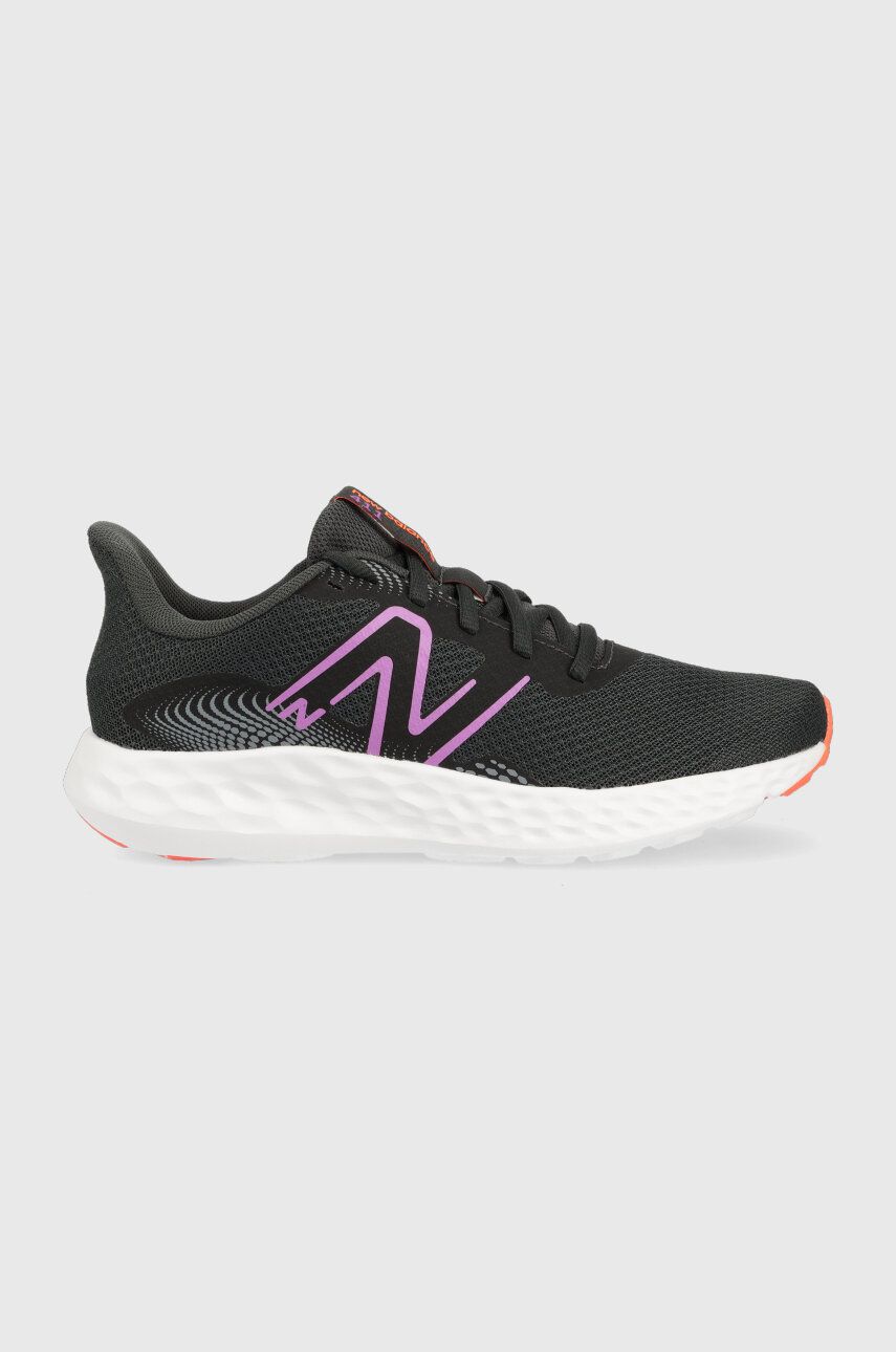 Levně Běžecké boty New Balance 411v3 černá barva