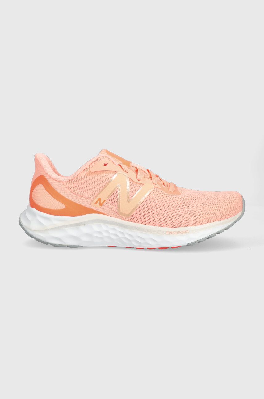 Levně Běžecké boty New Balance Fresh Foam Arishi v4 oranžová barva