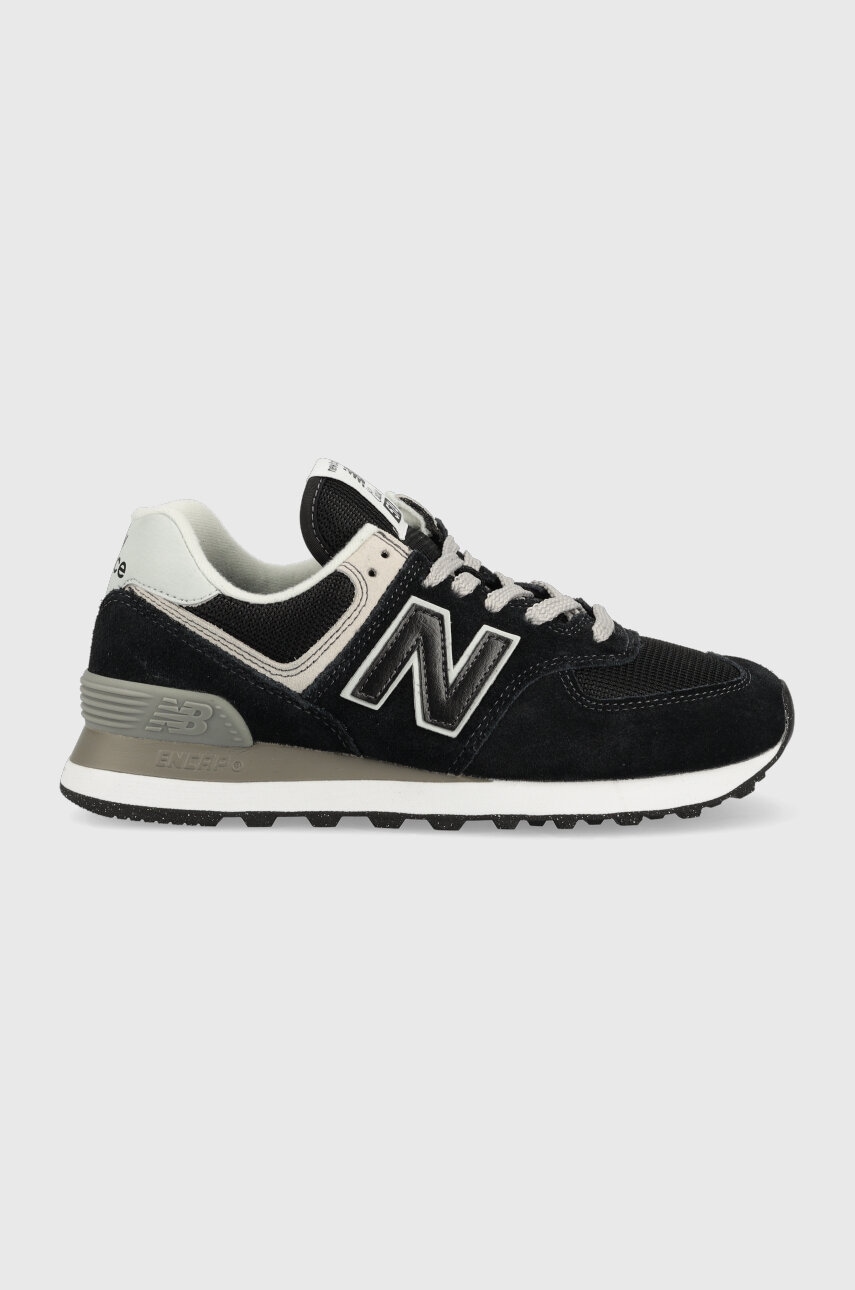 New Balance sneakers WL574EVB culoarea negru WL574EVB-EVB