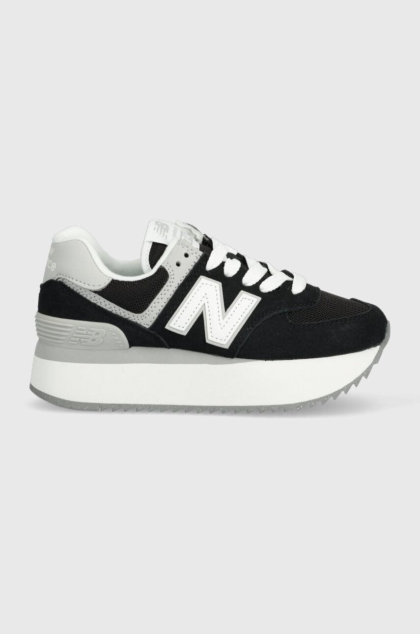 New Balance sneakers WL574ZSA culoarea negru WL574ZSA-ZSA answear.ro