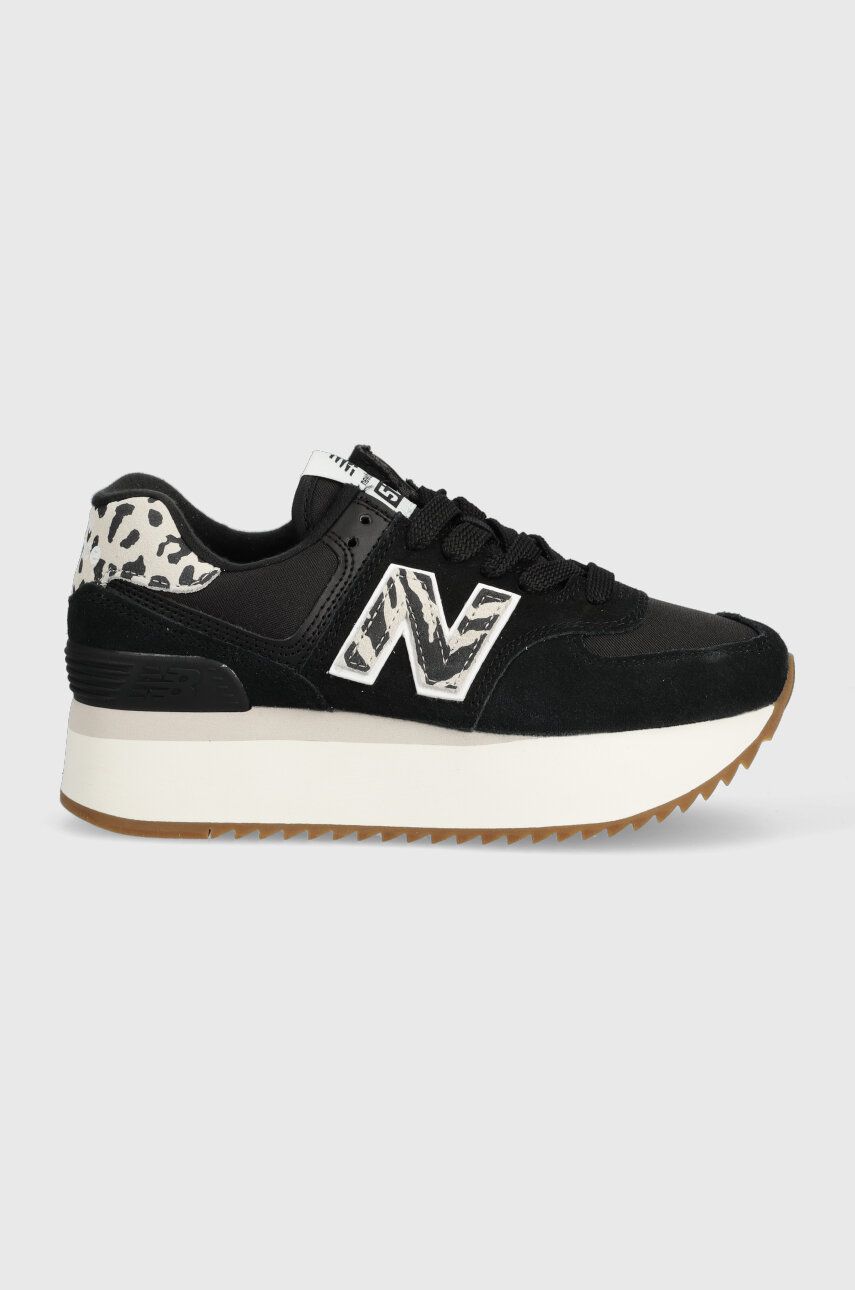 New Balance sneakers WL574ZDA culoarea negru answear.ro
