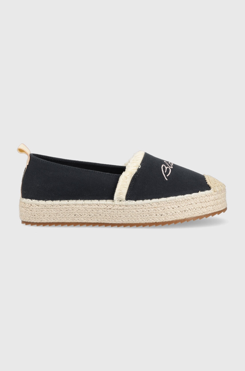 Espadrilky Blauer Sunray tmavomodrá barva, S3SUNRAY01 - námořnická modř -  Svršek: Textilní mat