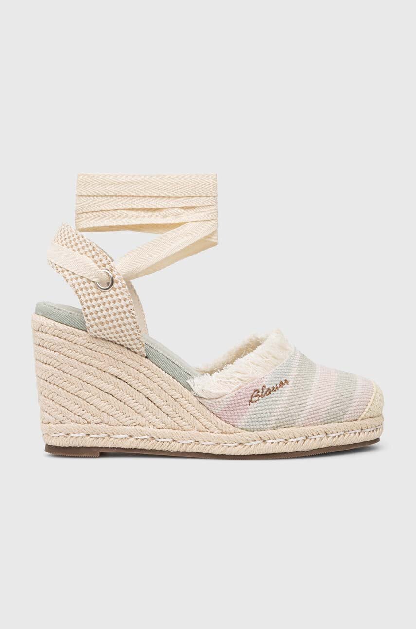 Espadrilky Blauer Wells na klínku, S3WELLS01