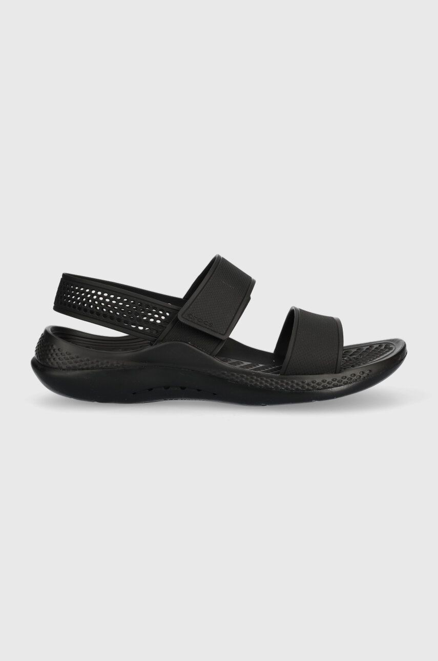 Crocs sandale Literide 360 Sandal femei, culoarea negru, 206711