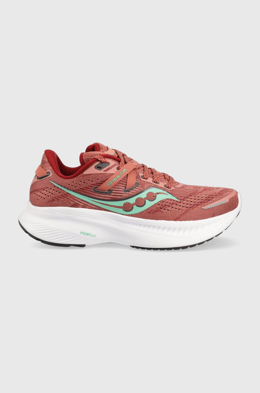 Saucony pantofi de alergat Guide 16 culoarea rosu answear.ro poza 2022 adidasi-sport.ro cel mai bun pret  online