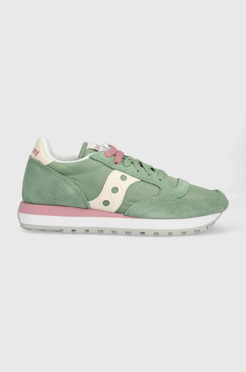 E-shop Sneakers boty Saucony JAZZ ORIGINAL zelená barva