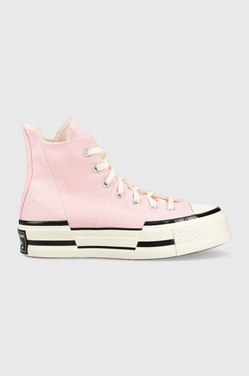 Converse Tenisi Chuck 70 Plus Hi Femei, Culoarea Roz, A04366c