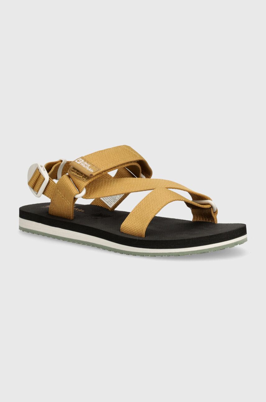 Jack Wolfskin sandale Urban Entdeckung femei, culoarea maro, 4056801