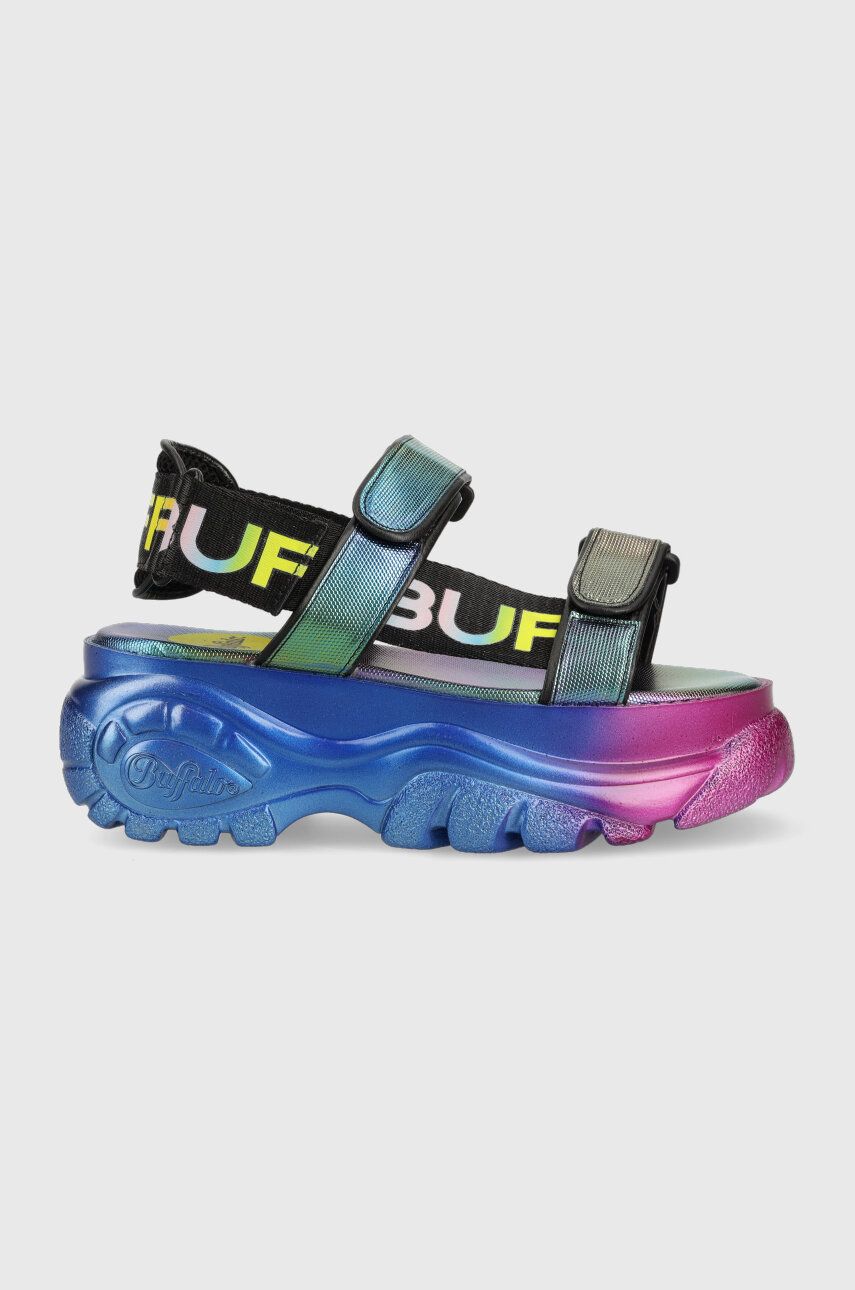 Sandály Buffalo Classic Ts Snd dámské, na platformě, 1533324 - vícebarevná -  Svršek: Umělá hmo