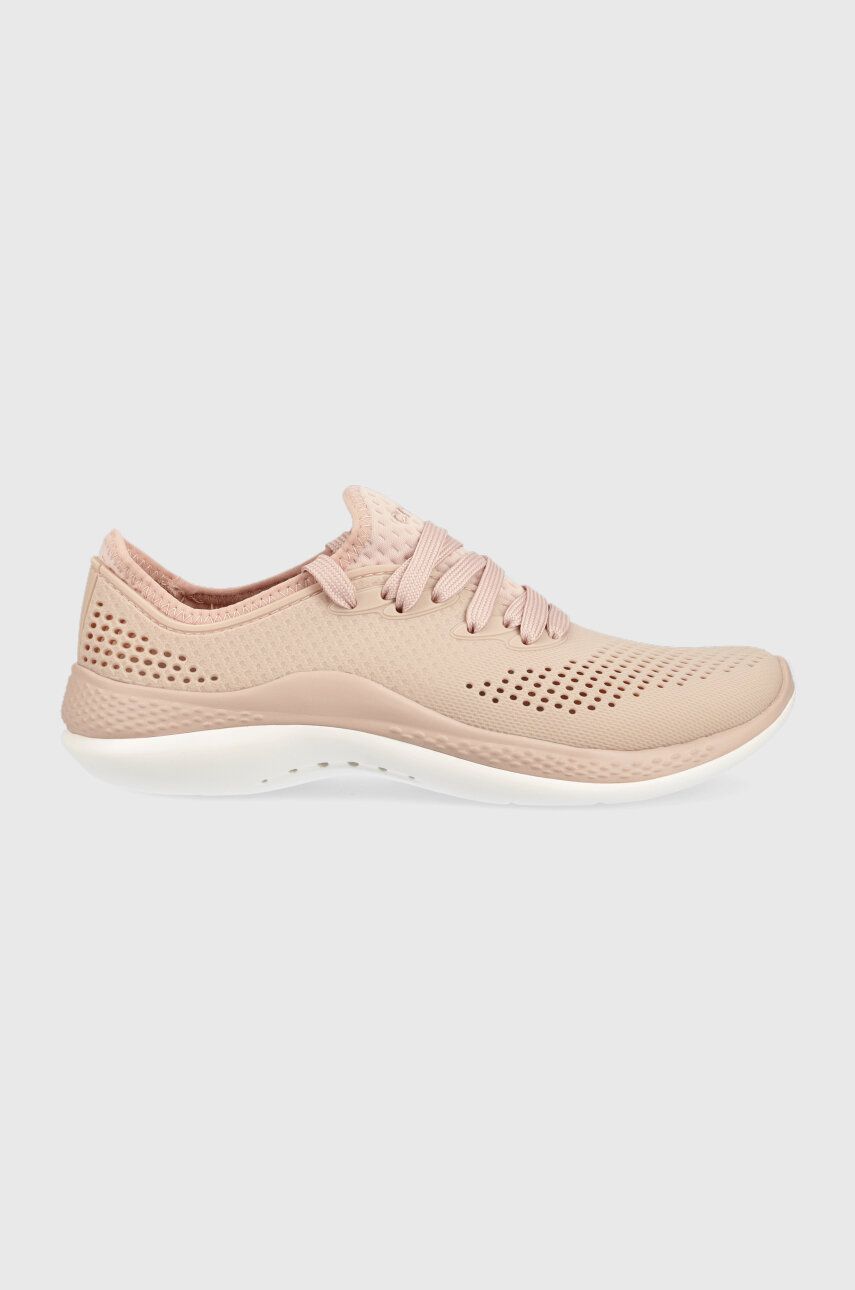Crocs sneakers Literide 360 Pacer culoarea roz, 206705