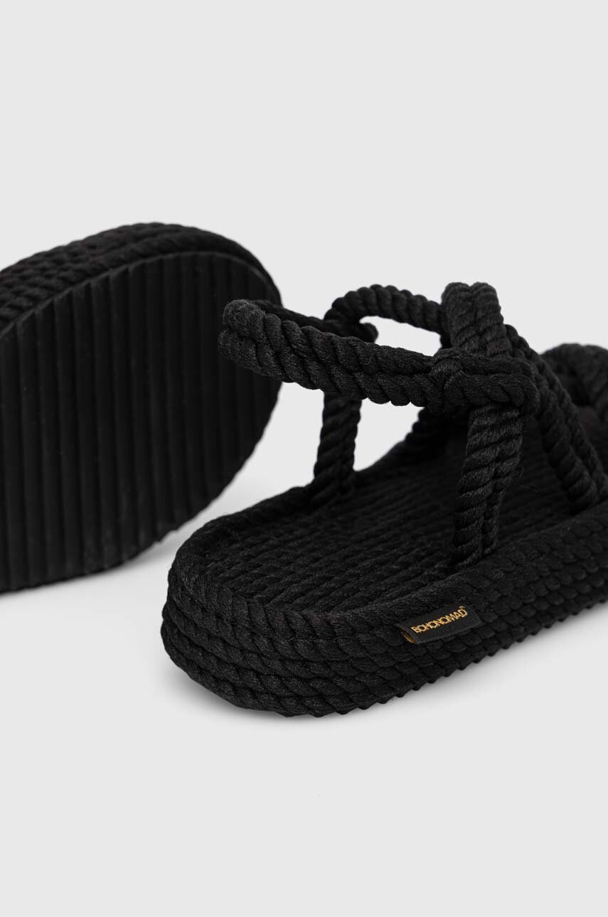 Σανδάλια Bohonomad Tahiti χρώμα: μαύρο, TAH.0020.PRS φωτογραφία