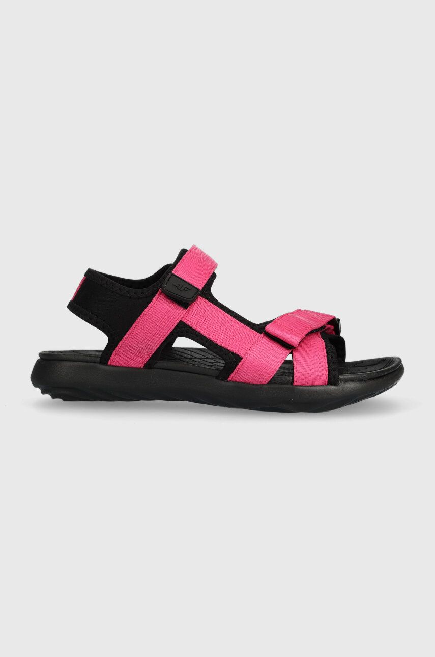 4F sandale femei, culoarea roz