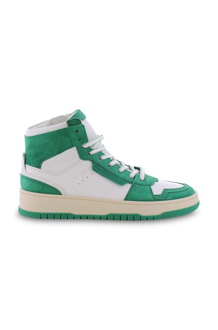 Kennel & Schmenger sneakers din piele Drift culoarea verde, 91-15040 91-15040