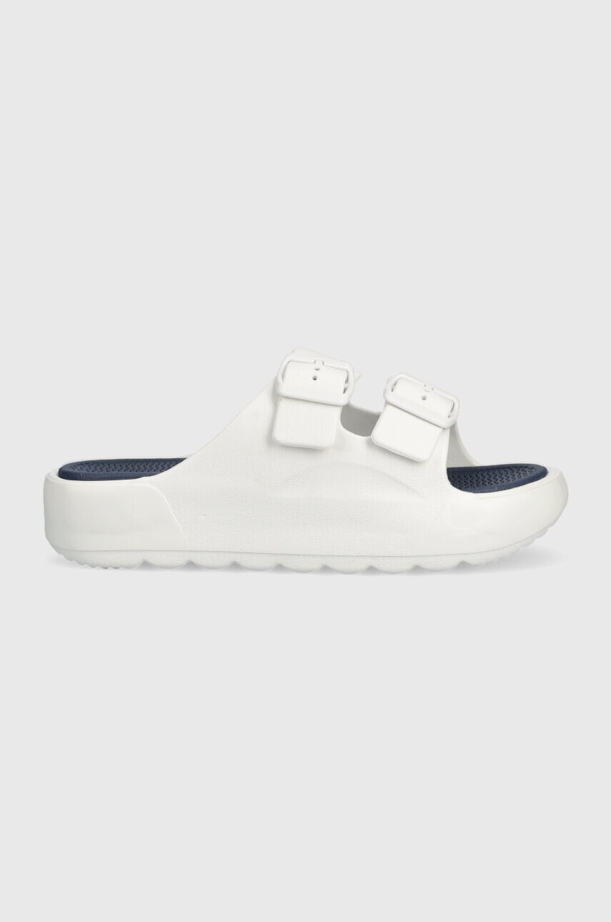Gap papuci virginia femei, culoarea alb, cu platforma, gao001f2s