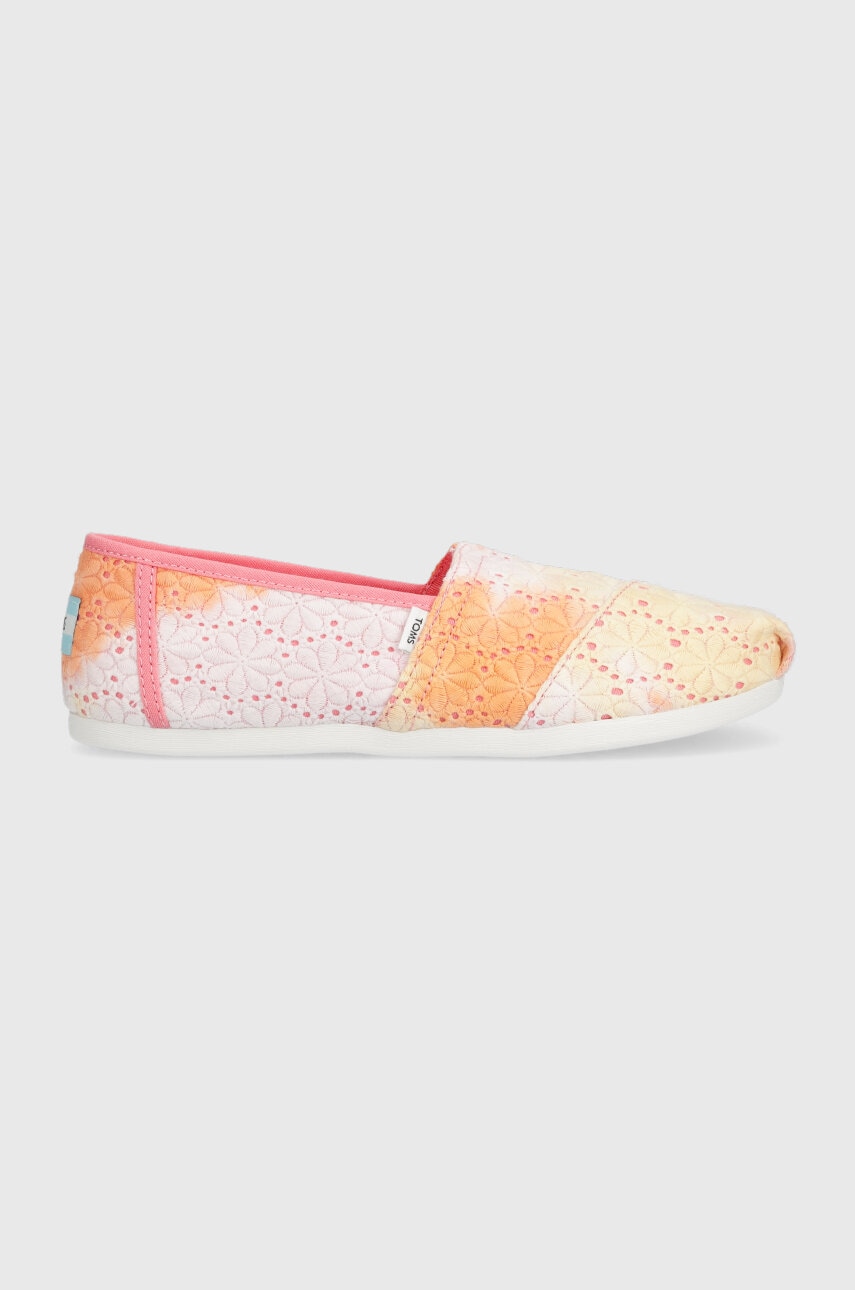 E-shop Espadrilky Toms Alpargata oranžová barva