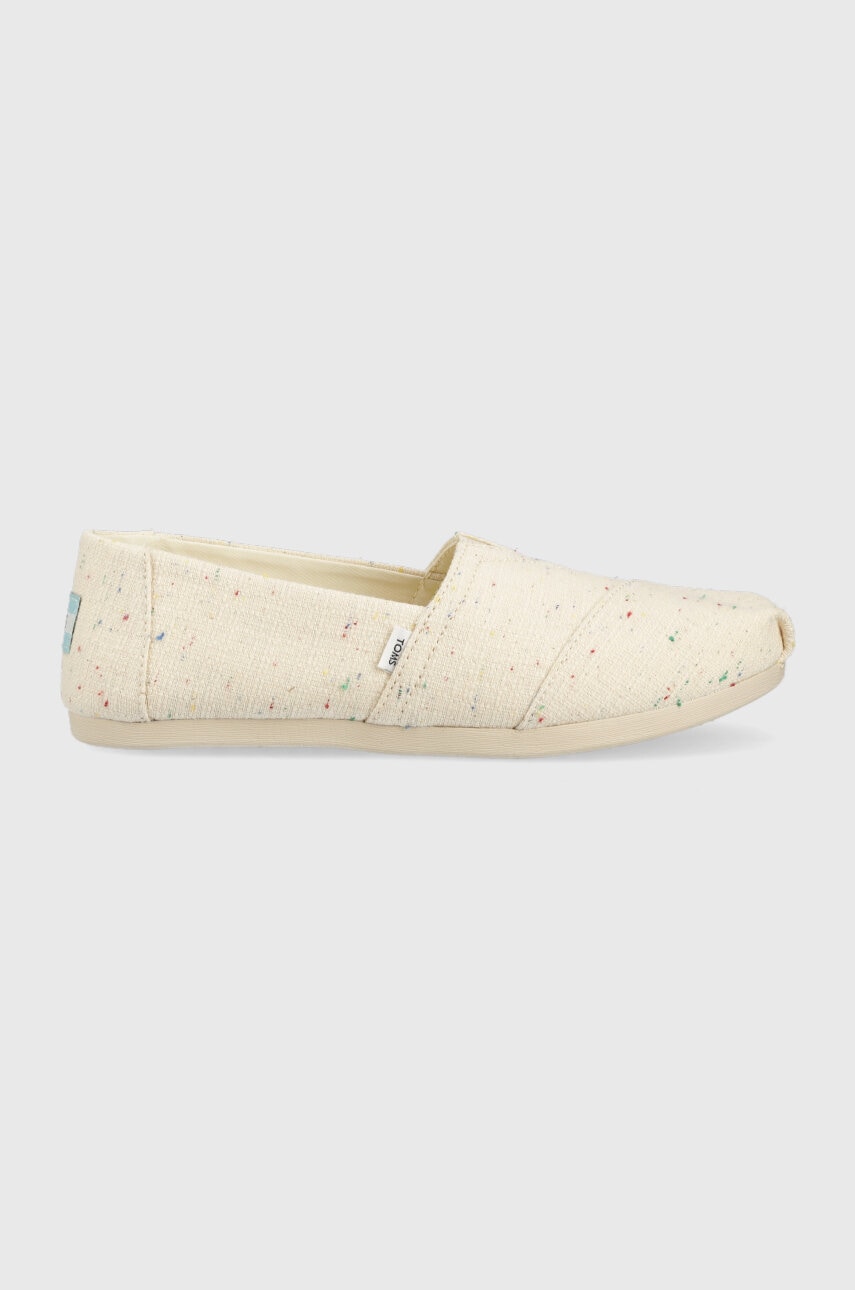 Levně Espadrilky Toms Alpargata béžová barva, 10019657