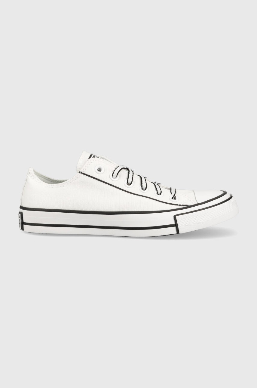 Tenisky Converse Chuck Taylor All Star OX dámské, bílá barva, A03528C - bílá -  Svršek: Textiln