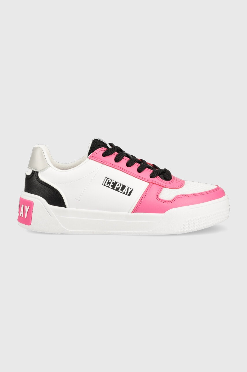 Levně Sneakers boty Ice Play bílá barva, KURW003W 3YM1