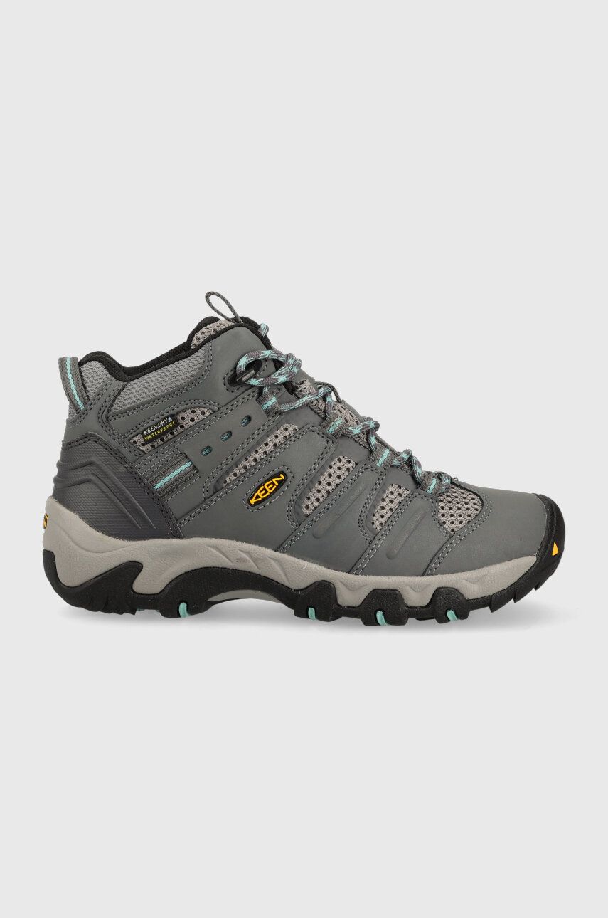 Keen Pantofi Koven Mid Wp Femei, Culoarea Gri