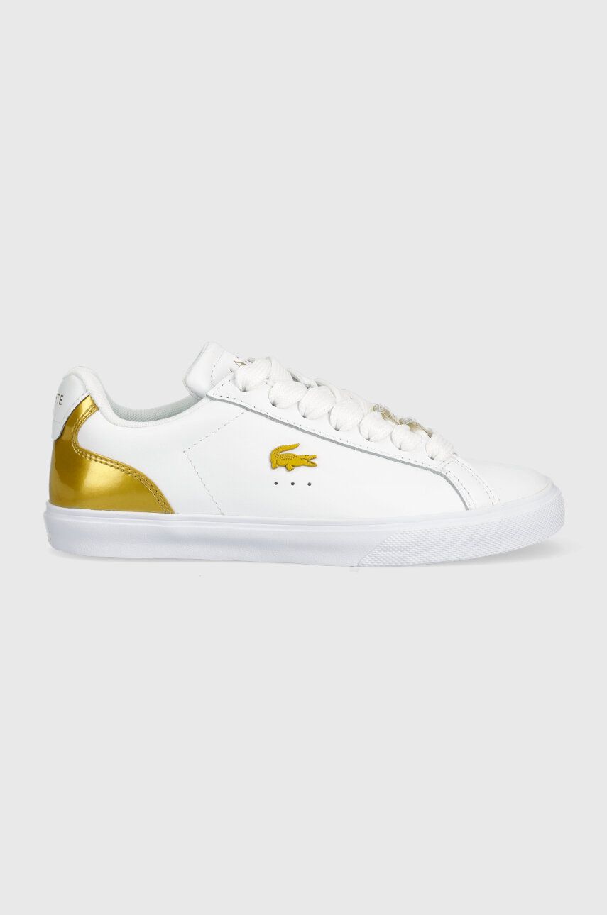 Sneakers boty Lacoste Lerond Pro bílá barva, 45CFA0027 - bílá -  Svršek: Umělá hmota