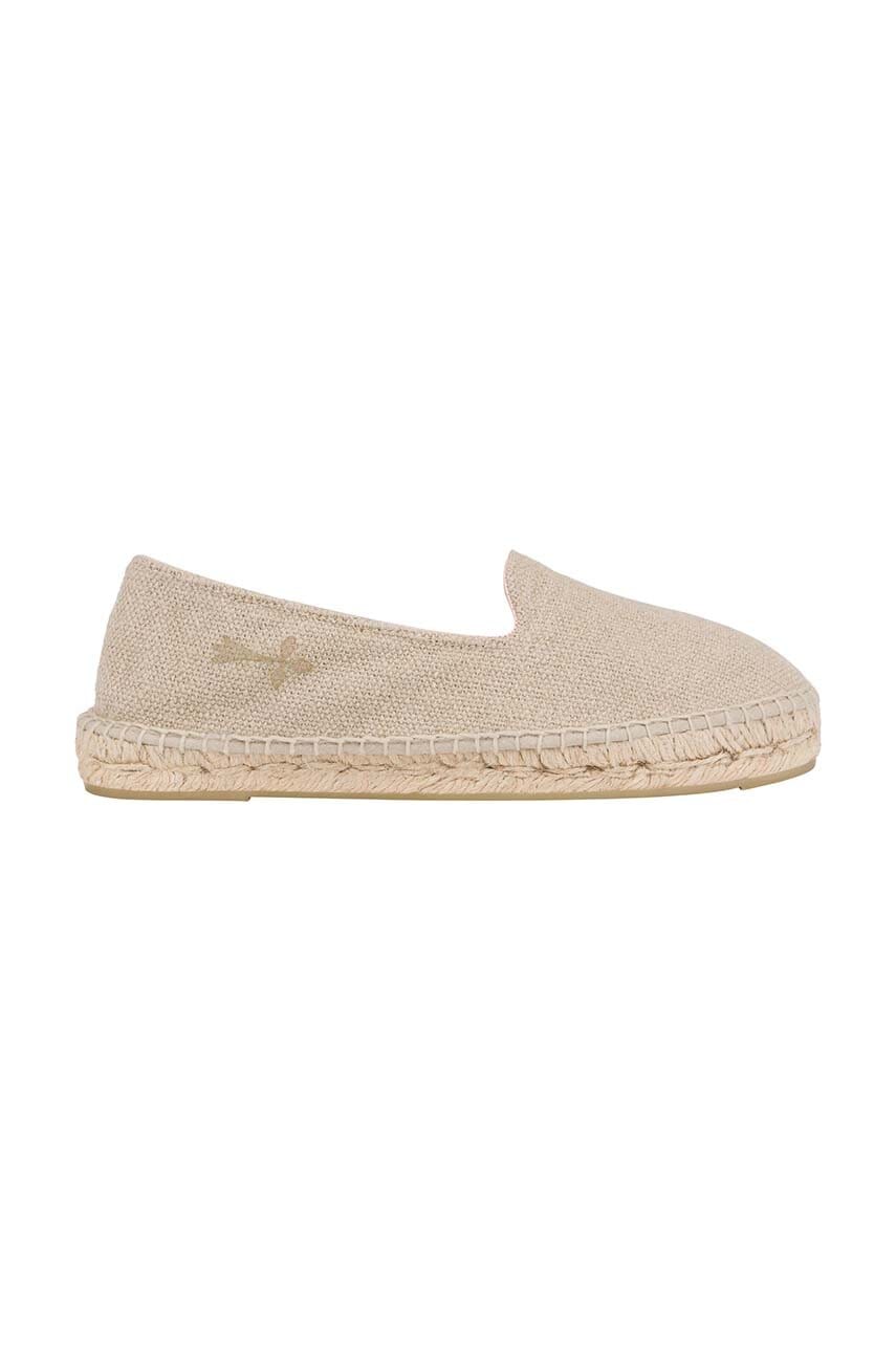 Levně Espadrilky Manebi Flat Espadrilles béžová barva, O 7.1 N0