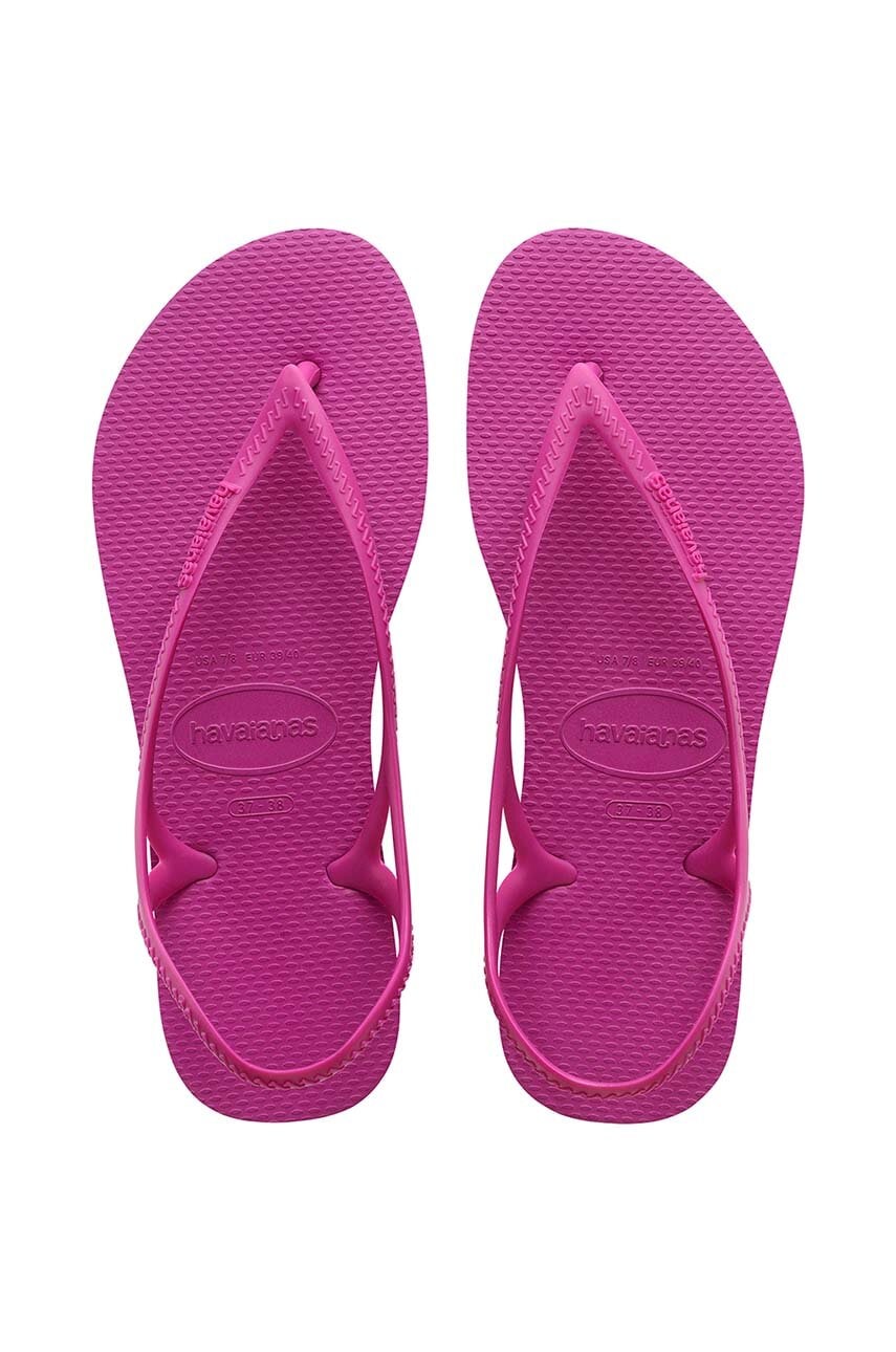 Levně Sandály Havaianas SUNNY II dámské, růžová barva, 4145746.4622