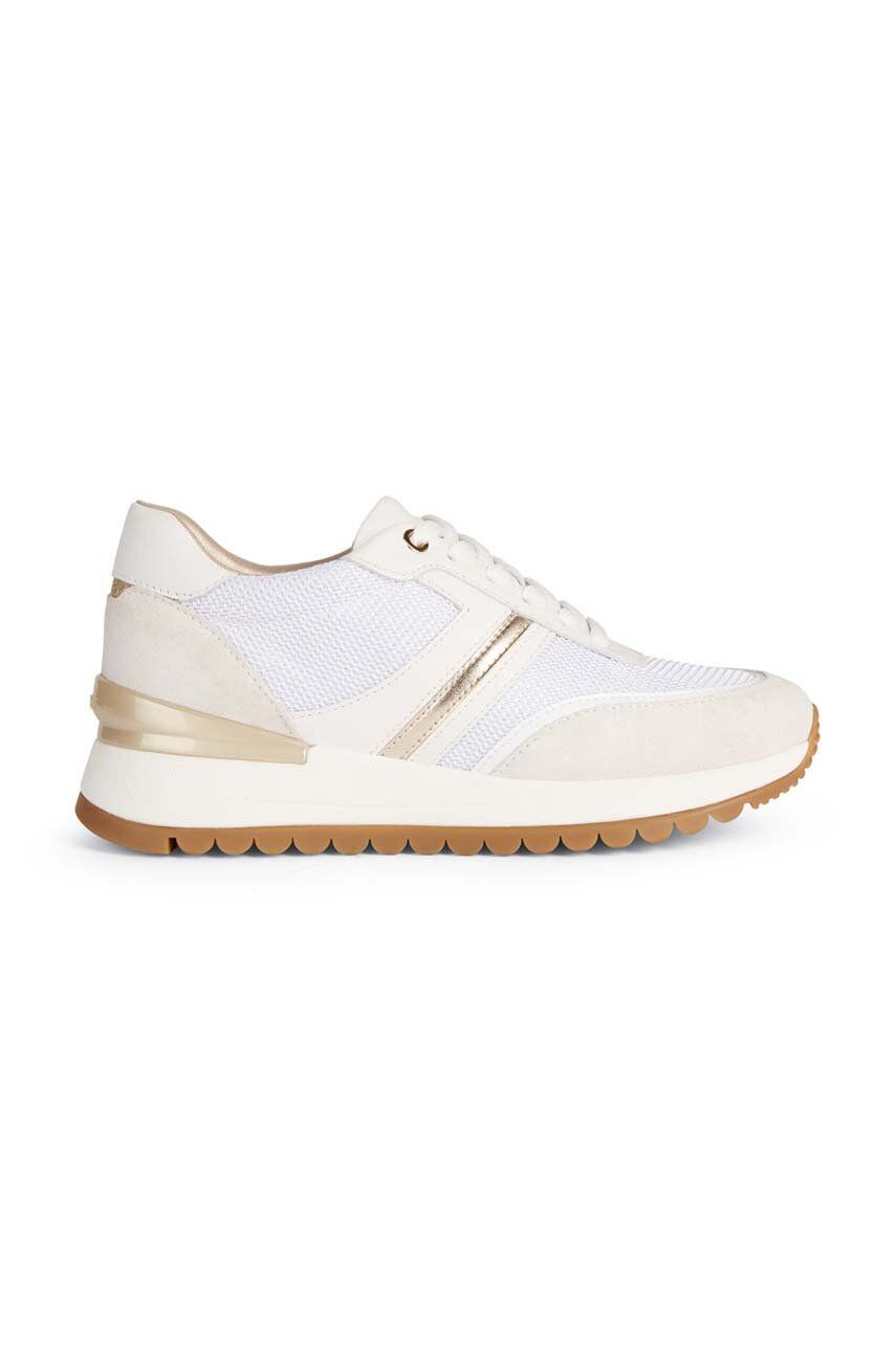 Sneakers boty Geox Desya bílá barva, D3500A 0AS85 C1000 - bílá -  Svršek: Umělá hmota